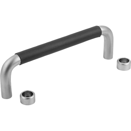 Pull Handle Round A=235, L=245, H=41, Steel Chromed, D=M05
